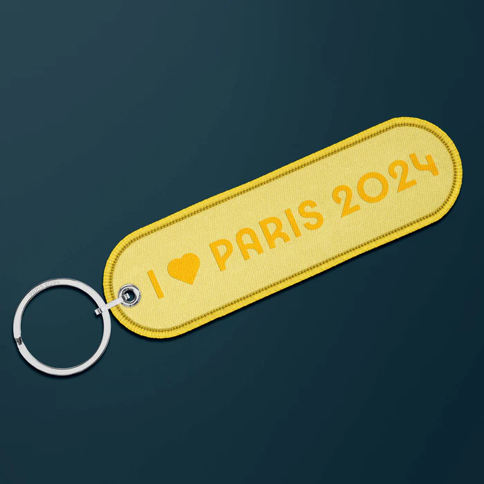 2024 巴黎奧運布章鑰匙圈(I Love Paris 系列)