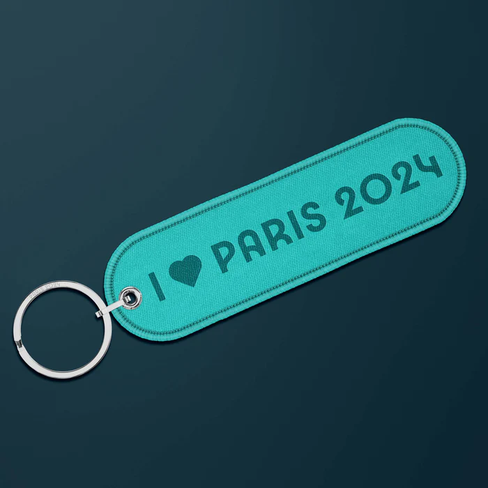 2024 巴黎奧運布章鑰匙圈(I Love Paris 系列)