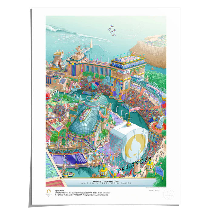 2024 巴黎奧運/帕運海報