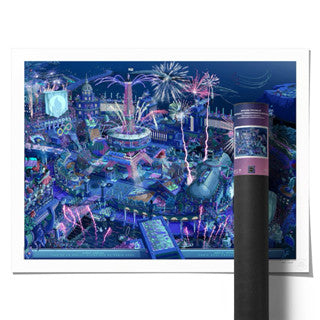 |夜光版|奧運期間限定|巴黎奧運會 限量海報