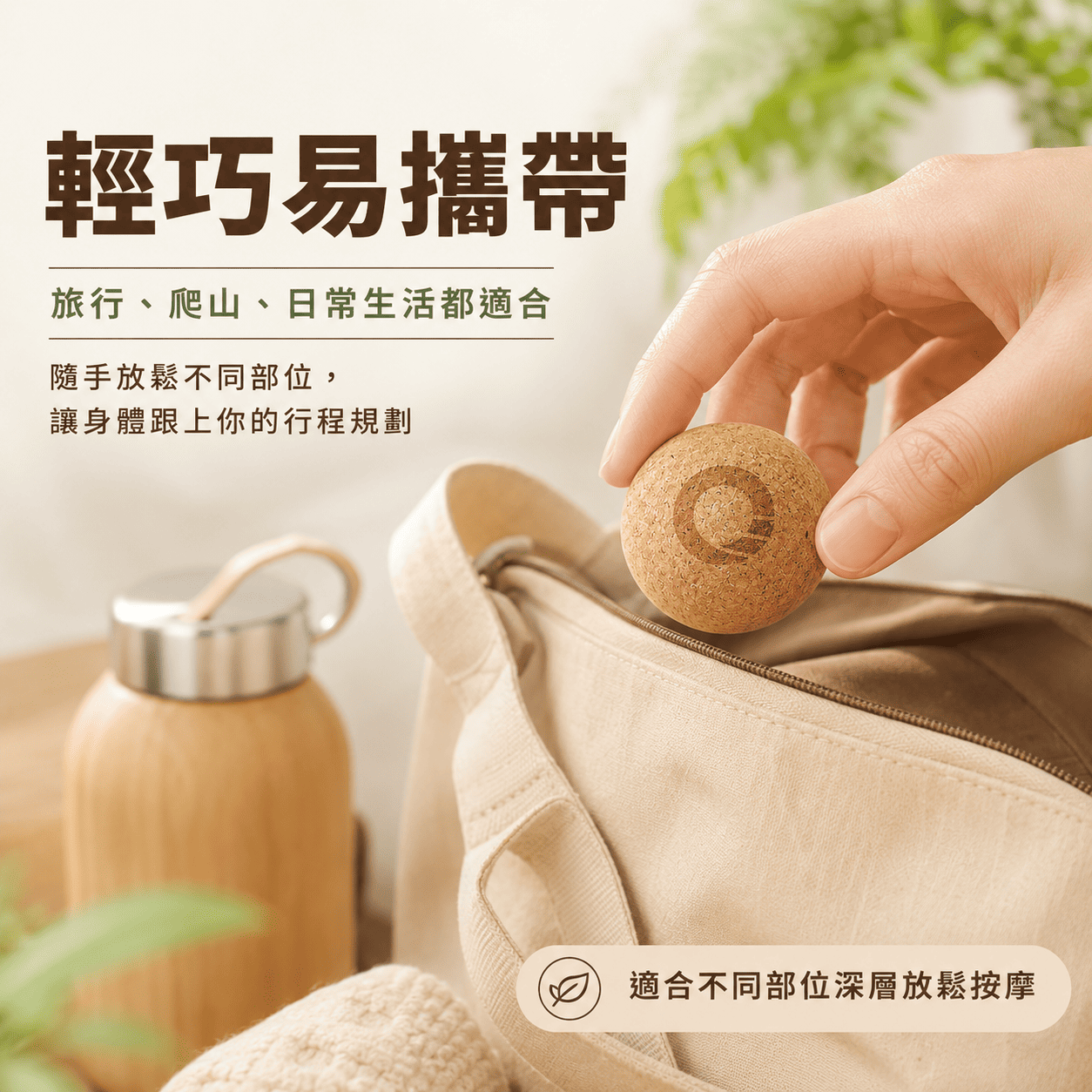 軟木塞按摩球