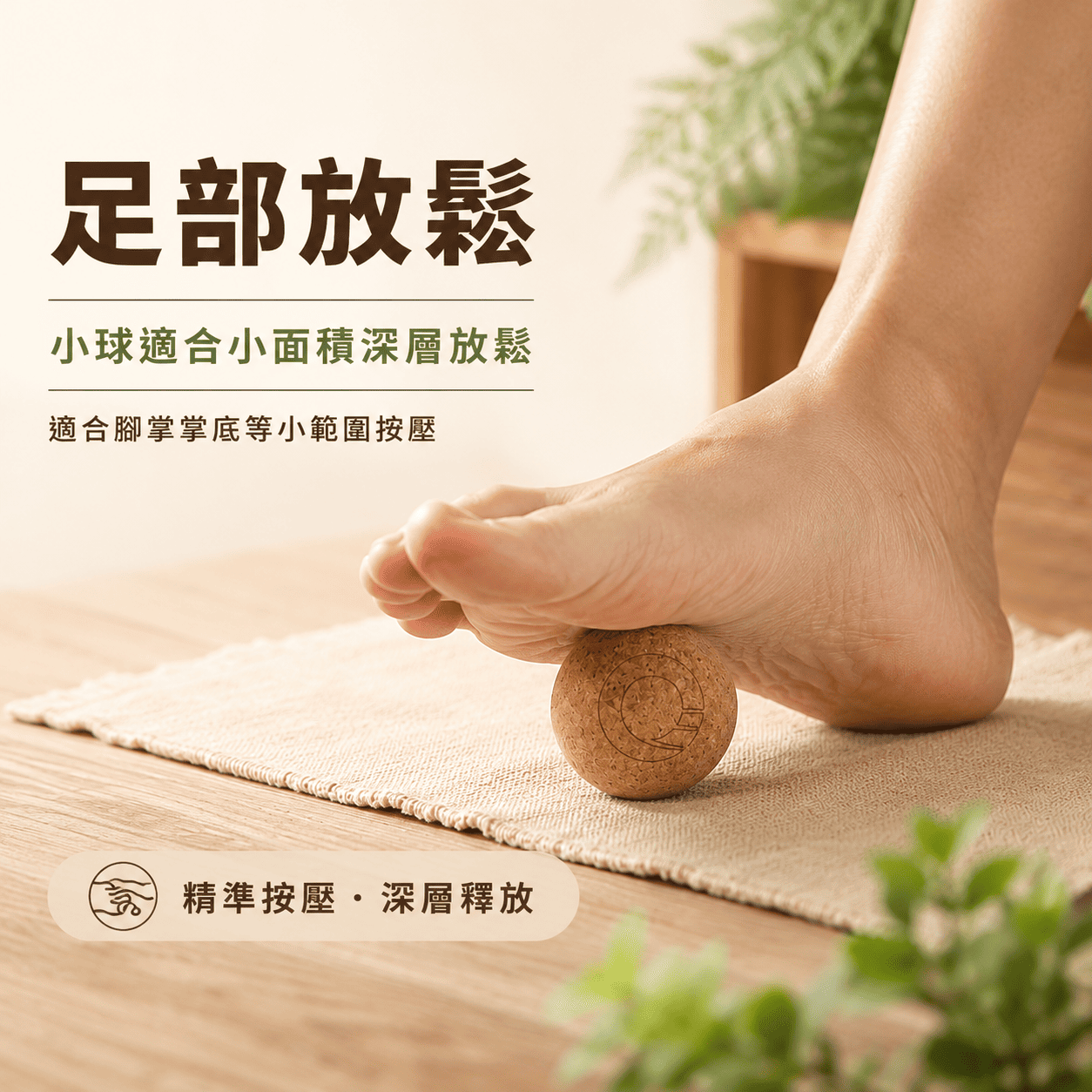 軟木塞按摩球