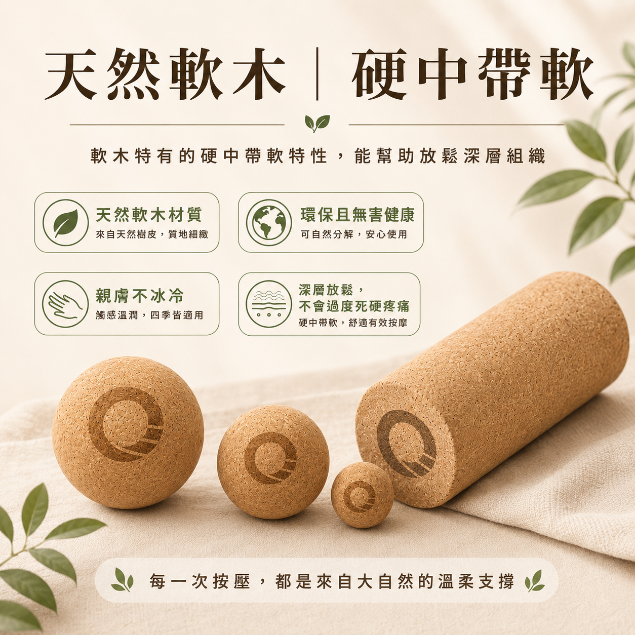 【凝聚 ｜優惠組】滾筒 x 瑜珈墊 x 放鬆球 按摩球