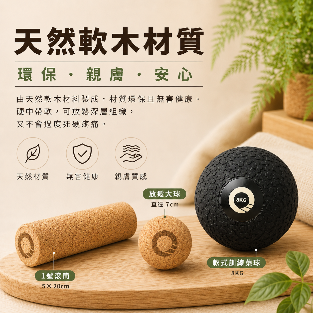 【凝聚｜優惠組】滾筒 x 藥球 x 放鬆球