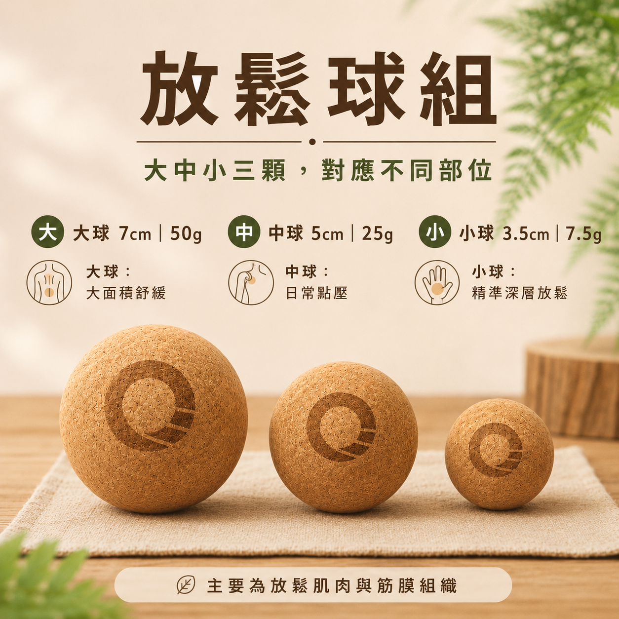 【凝聚 ｜優惠組】滾筒 x 藥球 x 放鬆球