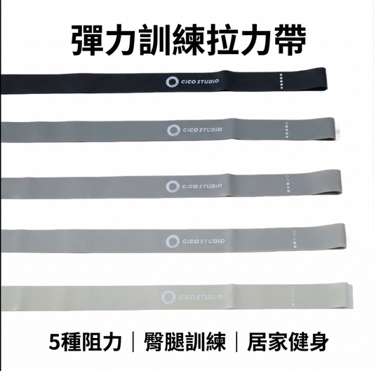 【交換禮物推薦】長版彈力帶套組｜五種強度、一次打包