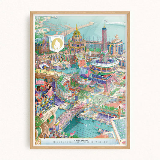 2024 巴黎奧運/帕運海報