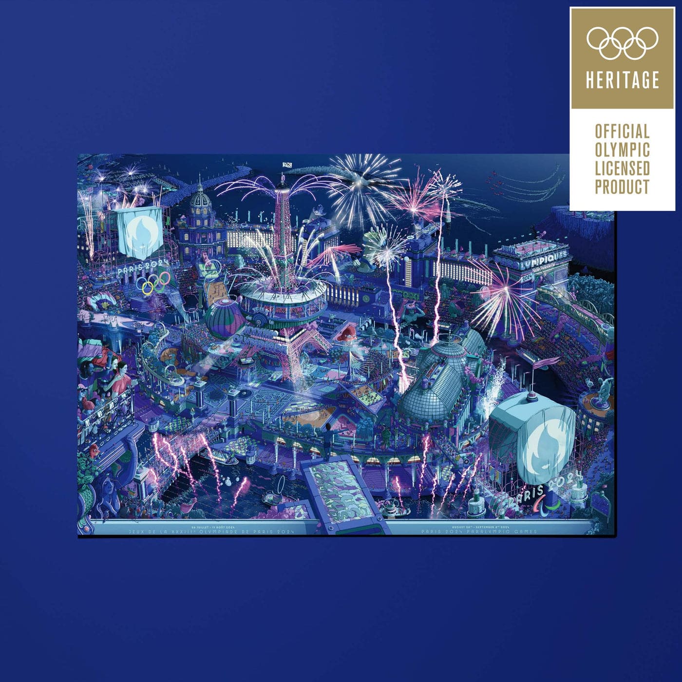 Paris 2024 Official Postcard Collector Set | 2024 巴黎奧運官方復刻限量明信片組