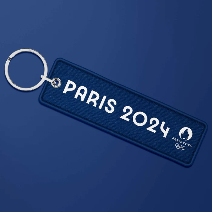 Paris 2024 布章鑰匙圈｜法國藍