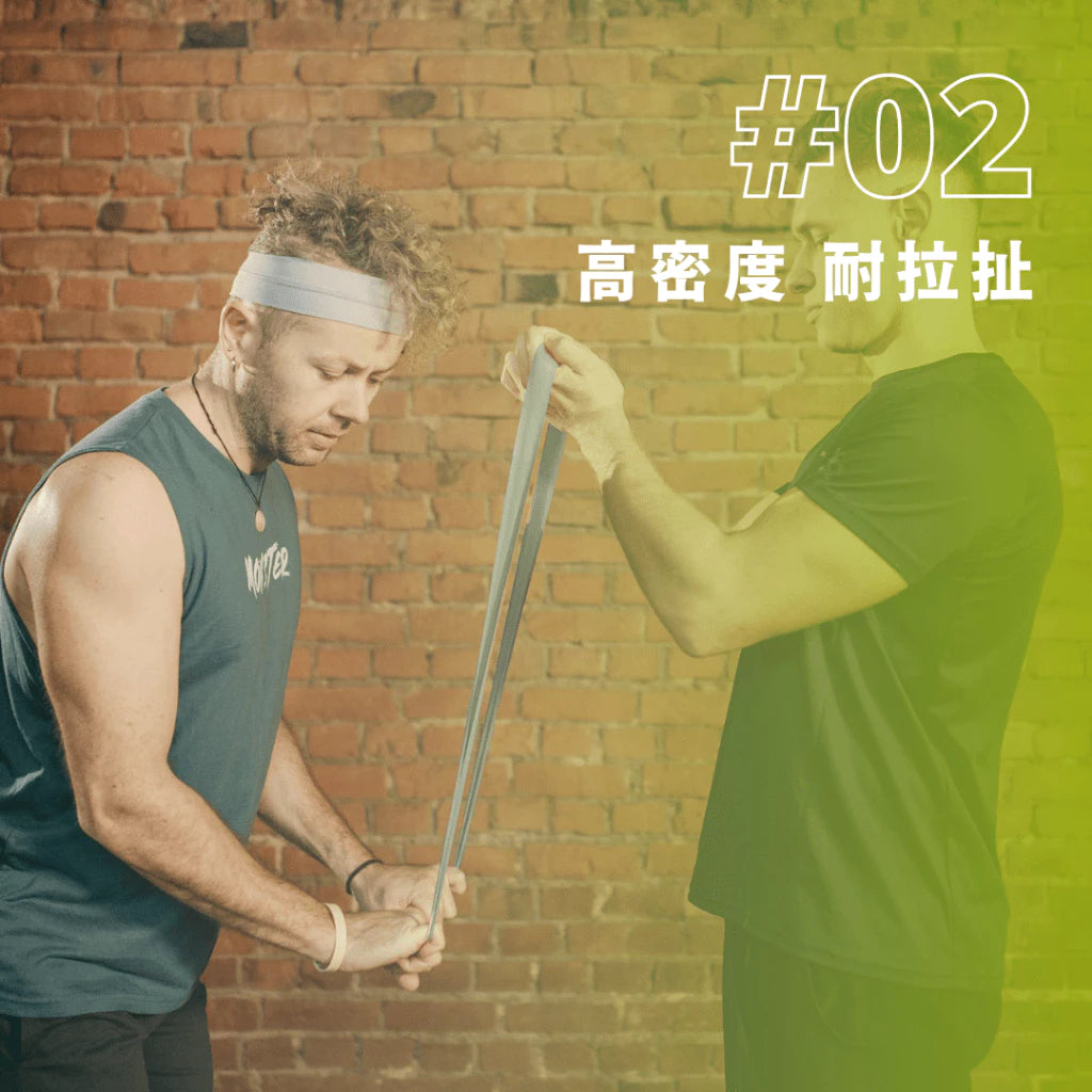 【翹臀神組】短版五強度彈力帶套組｜五種阻力一次打包・居家臀腿訓練首選